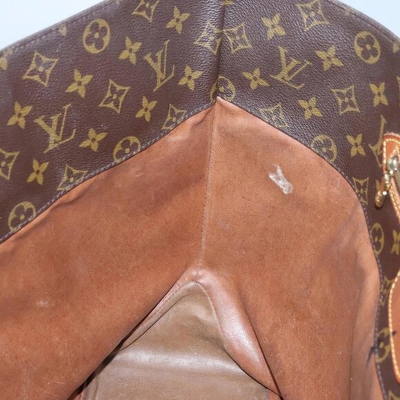 LOUIS VUITTON Monogram Sac Shopping Tote Bag M51108 LV Auth 140435 - Picture 12 of 16